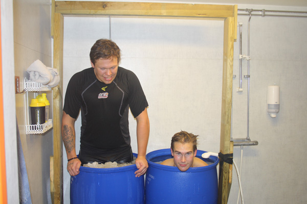 Rehnberg och Tore kyler ned sig